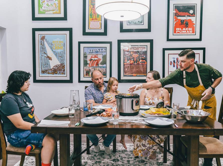 The Family Meal - Family-Style 3-Course Service